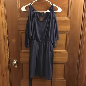 Blue Chiffon Summer Dress (size s)